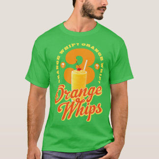 3 Oranje zwepen T-shirt