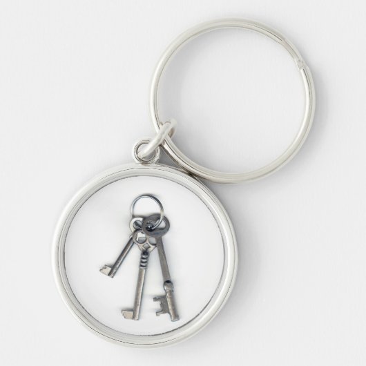 3 Oude sleutels Sleutelhanger (Voorkant)