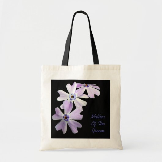 3 Paars verdieping MOEDER VAN DE GROOM Tote Bag (Voorkant)