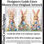 3 Paashaas konijnen, groep 4 CC4 Decoupage Tissuepapier