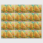 3 Paaskip Collectie Cadeaupapier (Vlak)