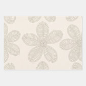 3-pack bloemverpakkings papier inpakpapier vel (Voorkant 3)