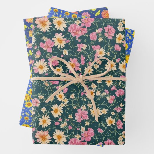 3-pack wikkelpapier set voor elke gelegenheid inpakpapier vel (In situ)