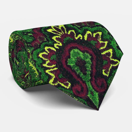 3 Paisley Mega Stropdas (Opgerold)