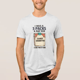 3 Pakjes per Dag Tri-Blend Shirt
