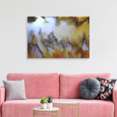 3 Paneel Natuurlijke Mossige Agate Foto Canvas Afdruk (Insitu (Woonkamer))