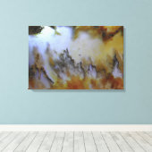 3 Paneel Natuurlijke Mossige Agate Foto Canvas Afdruk (Insitu (Houten vloer))