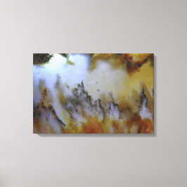 3 Paneel Natuurlijke Mossige Agate Foto Canvas Afdruk