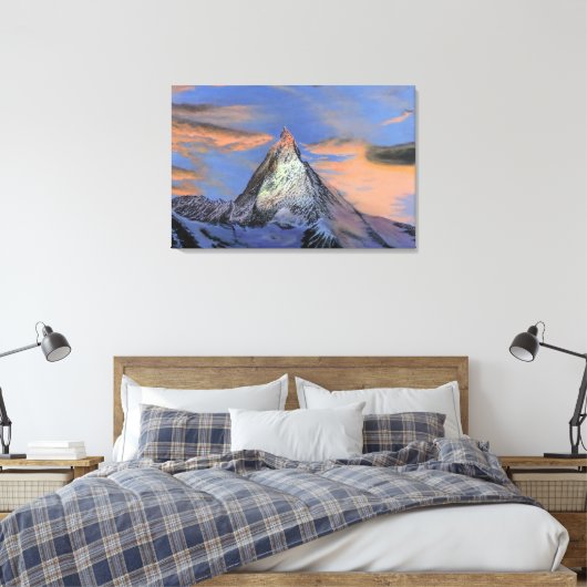 3 paneel uitgerekt canvas afdrukken (Insitu (Slaapkamer))