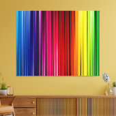 3-PANEL CANVAS ARTWORK - RAINBOW COLORS - GIFTS AFDRUK (Insitu (Woonkamer))