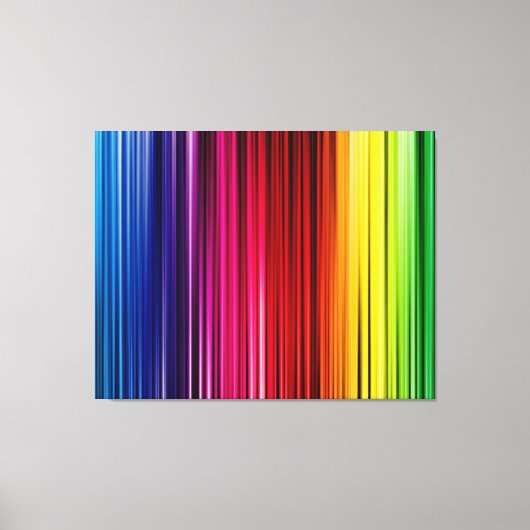 3-PANEL CANVAS ARTWORK - RAINBOW COLORS - GIFTS AFDRUK (Voorkant)