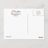 3 papavers briefkaart (Achterkant)