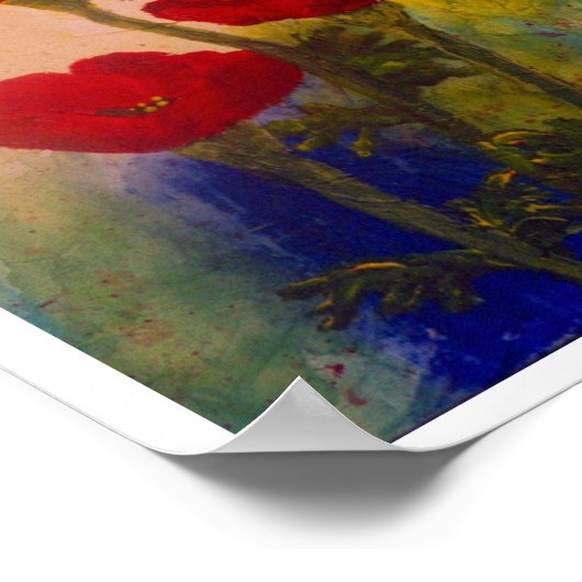 3 papavers poster (Hoek)