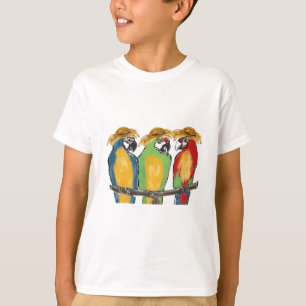 3 Papegaaien T-shirt