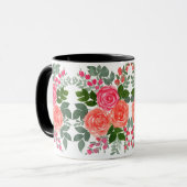 3 PASTEL WATERVERF ROZEN MOK (Voorkant links)