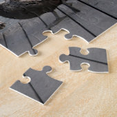 3 Pelikanen op rij Legpuzzel (Zijkant)