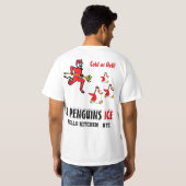 3 PENGUINES ICE COMPANY T-SHIRT (Achterkant volledig)