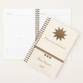 3 penseelpenseel goud en crèmepanner planner (Display)