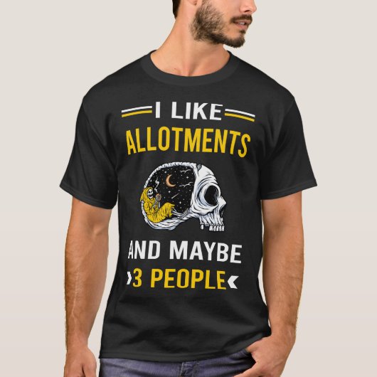 3 Personen Alloment T-shirt (Voorkant)
