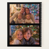 3 Photo Black and White 2026 Calendar Planner (Achterkant)