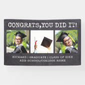 3 Photo Congrats Afstudeerder 2022 Afstuderen Chal Spandoek (Horizontaal)