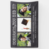 3 Photo Congrats Afstudeerder 2022 Afstuderen Chal Spandoek (Verticaal)