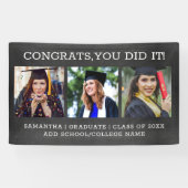 3 Photo Congrats Afstudeerder 2022 Afstuderen Chal Spandoek (Horizontaal)