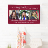 3 Photo Congrats Afstudeerder 2023 Afstuderen Burg Spandoek (Insitu)