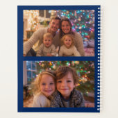 3 Photo Navy and White 2026 Calendar Planner (Achterkant)