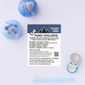 3 Piekuitdagingen, Bergbeklimmering Company Advert Flyer (Enkel)