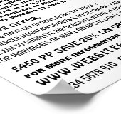 3 Piekuitdagingen, Bergbeklimmering Company Advert Poster (Hoek)