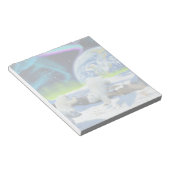 3 Polaire Beer Cubs spelen op sneeuw - Aardachtend Notitieblok (Schuin)