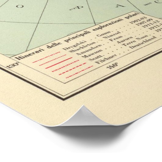 3 Polaire landen Poster (Hoek)