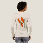 3 Poppies Tuniek Tri-Blend Shirt (Achterkant)