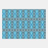  😍 3 Prachtige Azulejos Papier voor het oppakken Inpakpapier Vel (Voorkant 2)