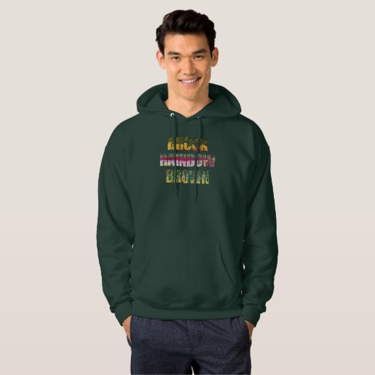 3 Prachtige forelhuiden Hoodie (Voorkant volledig)