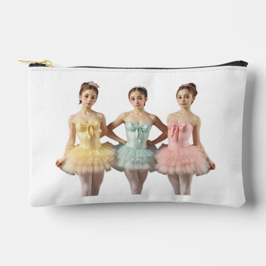  3 preciosas bailarinas con colores suaves etui (Voorkant)