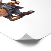 3 privé-detectives op zoek naar aanwijzingen poster (Hoek)