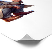 3 privé-detectives op zoek naar aanwijzingen poster (Hoek)