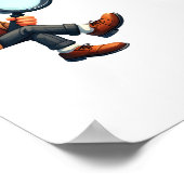 3 privé-detectives op zoek naar aanwijzingen poster (Hoek)