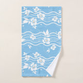 3-puntenhanddoek ingesteld op Giana neptunenblauw Bad Handdoek (Handdoek)