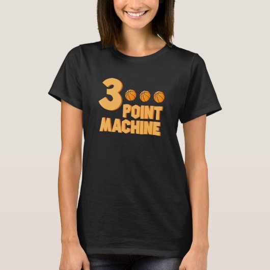 3-puntenmachine driepuntsbaken t-shirt (Voorkant)