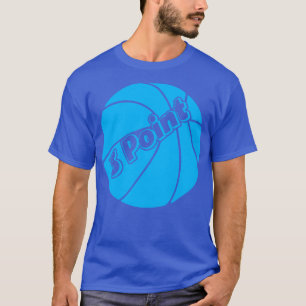 3-punts basketbal Thirt T-shirt