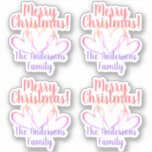 3 Rainbow Hearts Merry Christmas Gepersonaliseerde Sticker<br><div class="desc">FAVORIETE MARKEPLIES - Moderne en professionele marketingbenodigdheden. Maak een blijvende indruk met deze trendy en kwalitatieve Merry Christmas sjabloon met 3 regenboogkleurige harten. Pas deze stickers eenvoudig aan jouw naam aan! ♡ Ik wens je veel plezier met dit item. ♡ www.zazzle.com/store/your_favorite ♡ www.zazzle.com/store/favorite_markeplies ♡</div>