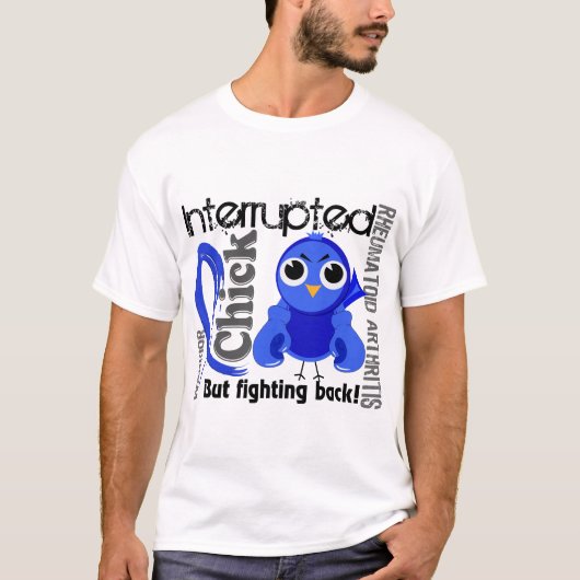 3 Reumatoïde artritis RA T-shirt (Voorkant)
