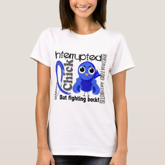 3 Reumatoïde artritis RA T-shirt (Voorkant)