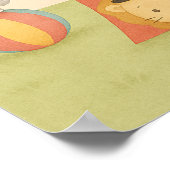 3 Ring Circus Baby Shower Welcome  Poster (Hoek)