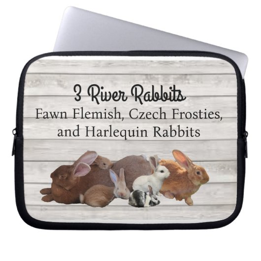 3 Rivers Electronics Bag Laptop Sleeve (Voorkant)