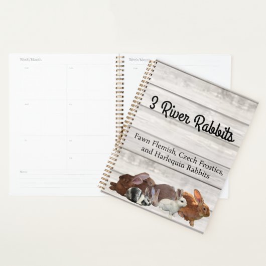3 Rivers Konijnen Planner (Display)