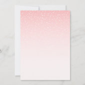 3 rode aardbeien op roze bessen zoete verjaardag kaart (Achterkant)